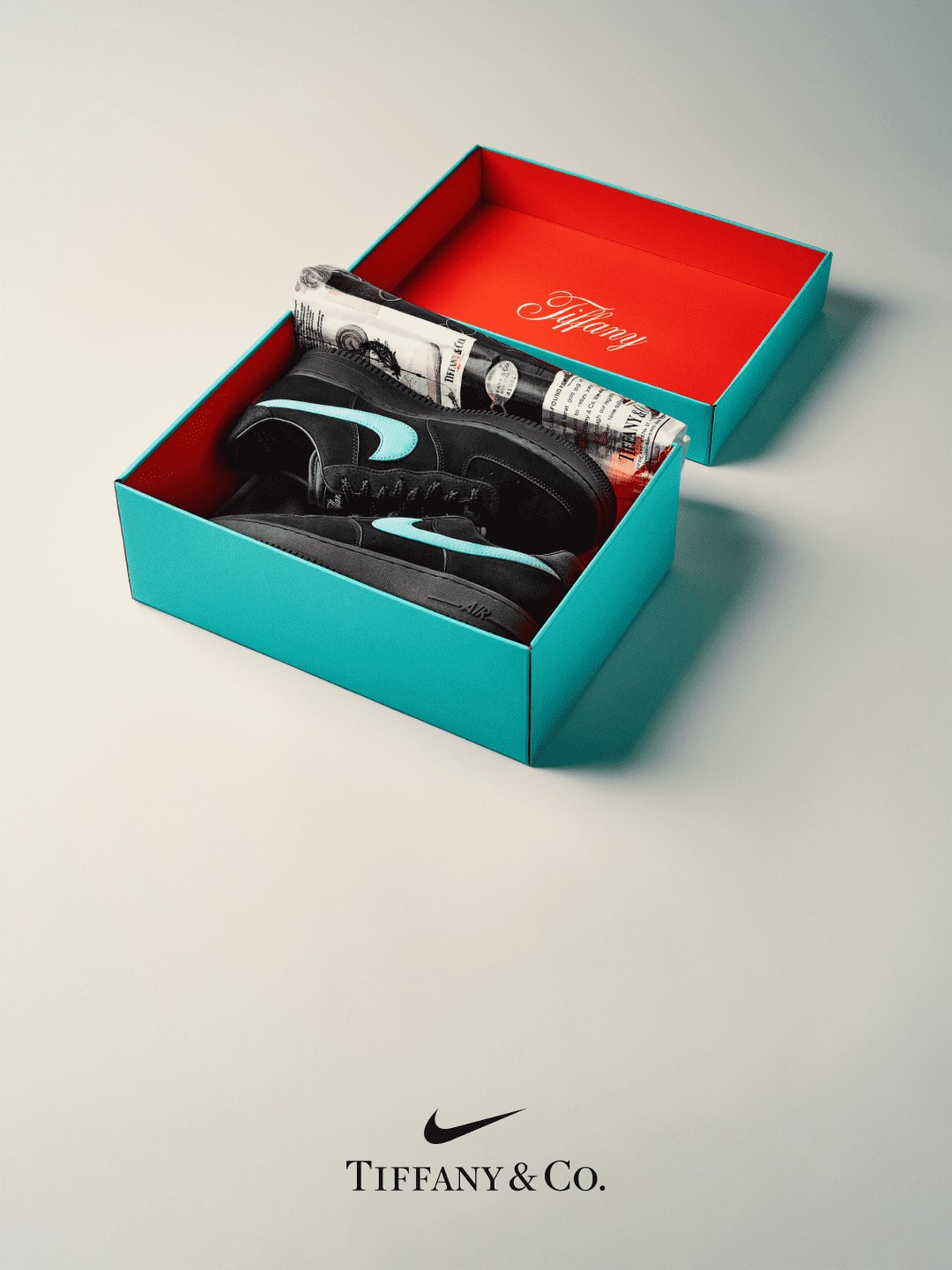 Nike x Tiffany & Co. Air Force 1 Low SP Black/Tiffany Blue