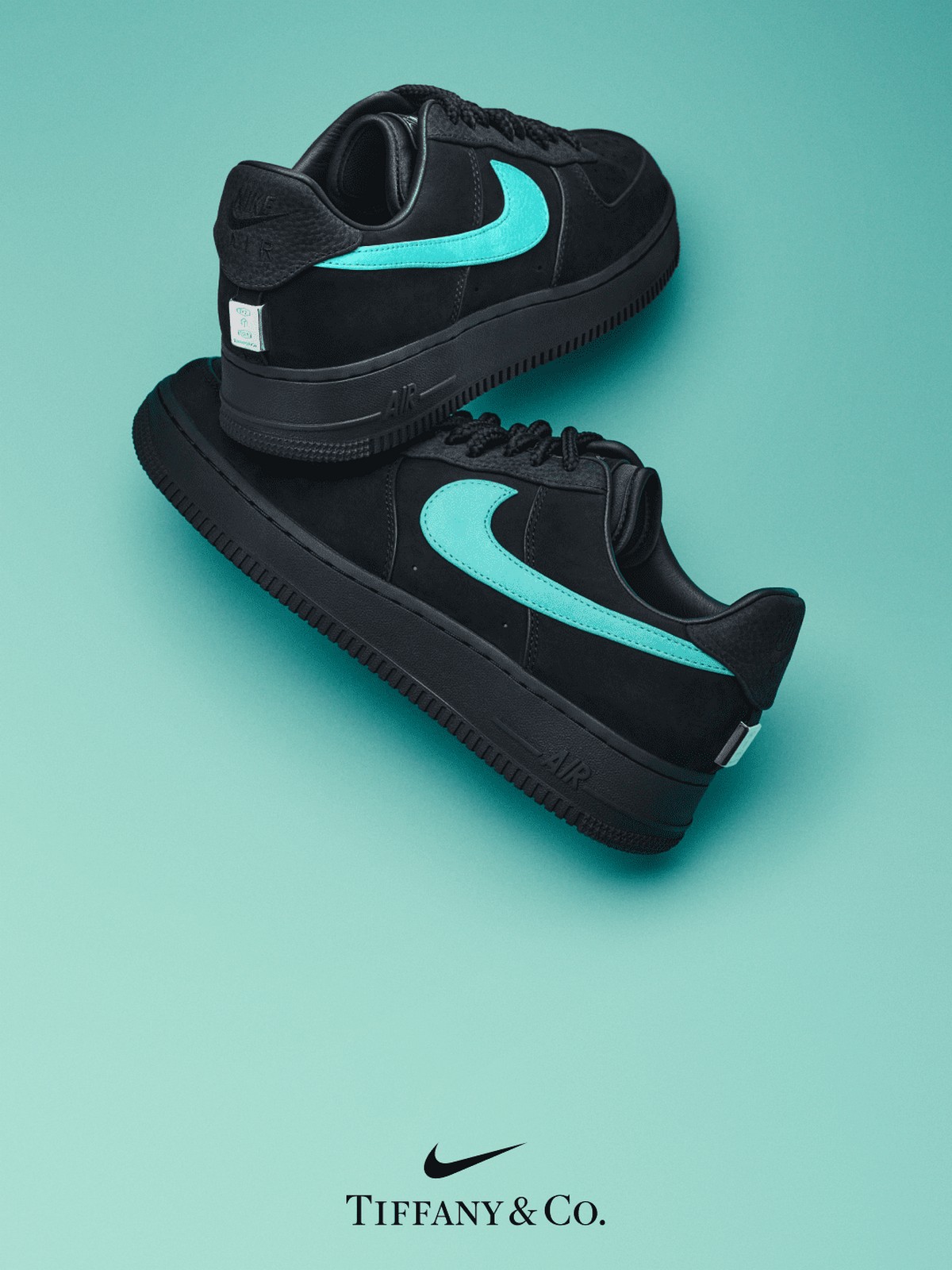 Nike x Tiffany & Co. Air Force 1 Low SP Black/Tiffany Blue