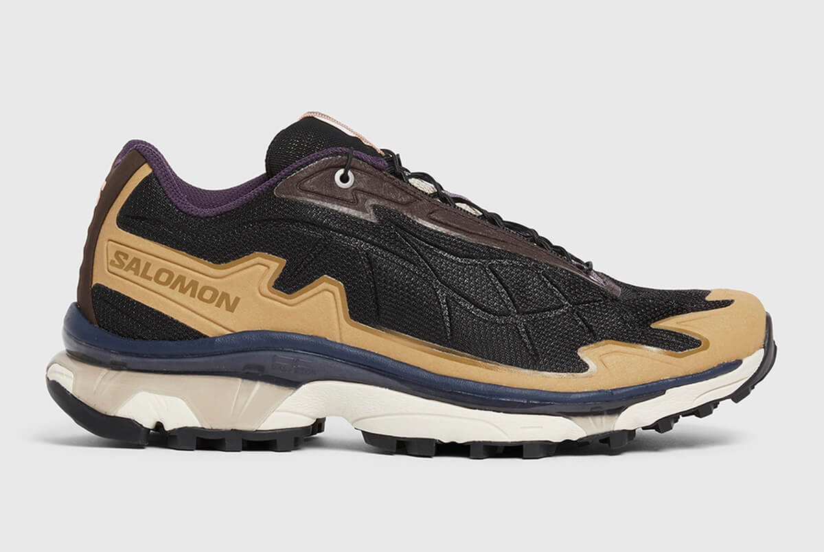Salomon x Wood Wood - XT-SLATE - Black/Kelp/Nightshade - L47256400