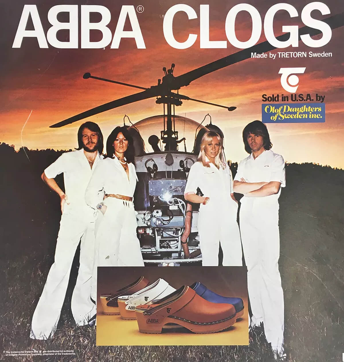 Tretorn x ABBA Clogs
