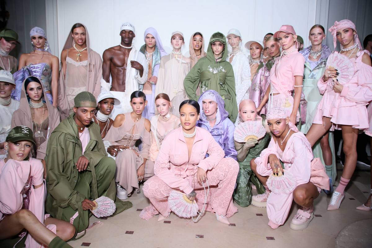 Rihanna im Hôtel Salomon de Rothschild: Puma x Fenty Runway Show 2016, (c) IMAGO / Starface