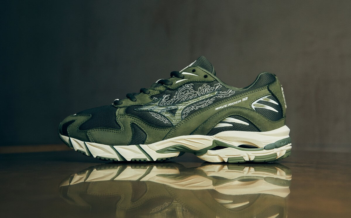 Mizuno x Maharishi Wave Rider 10 "Fire Phoenix"