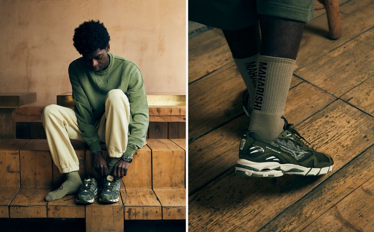 Mizuno x Maharishi Wave Rider 10 "Fire Phoenix"