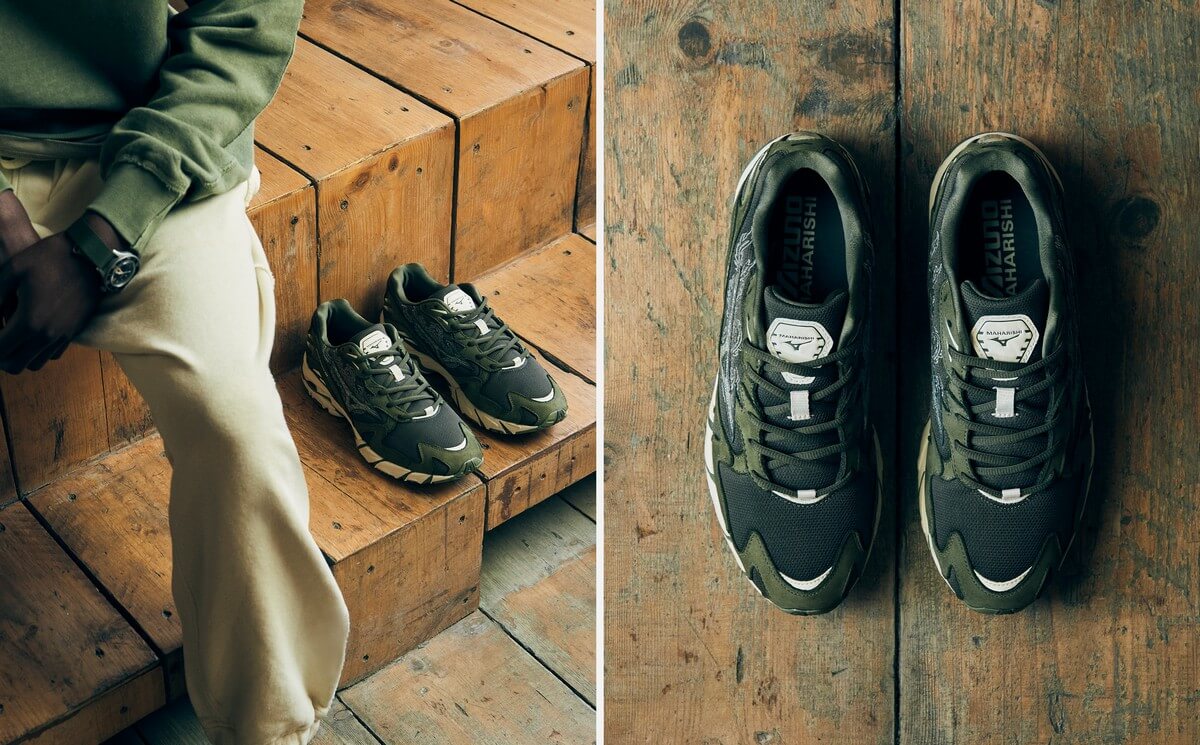 Mizuno x Maharishi Wave Rider 10 "Fire Phoenix"