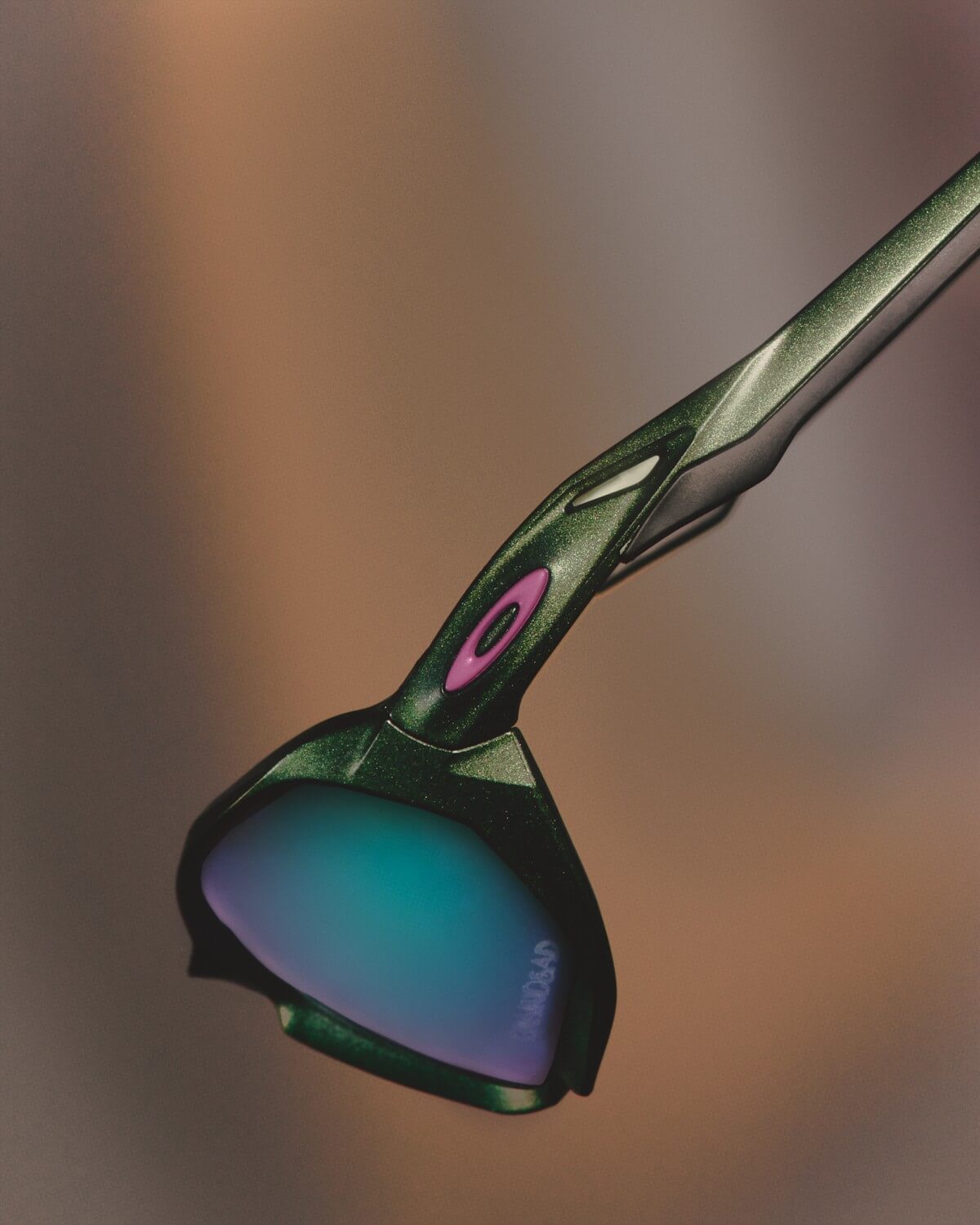 Oakley Factory Team x Brain Dead "Rare Metals" - Team Plazma Green Prizm Sapphire