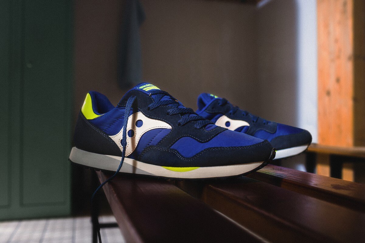 Saucony DXN Trainer - Blue/White/Lime - S70757-9