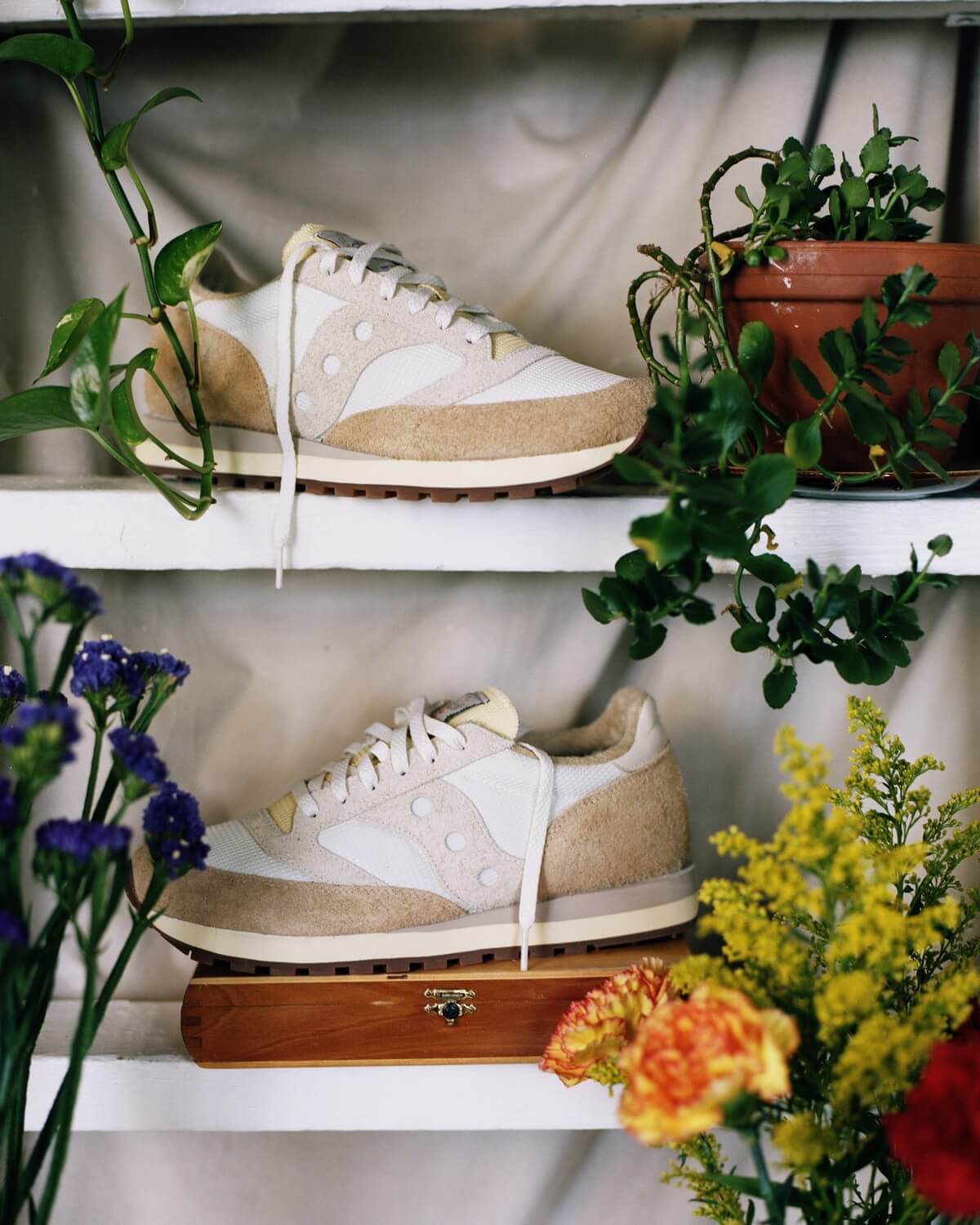 Saucony x Colour Plus Companie Jazz 81 - White/Beige - S70766-1