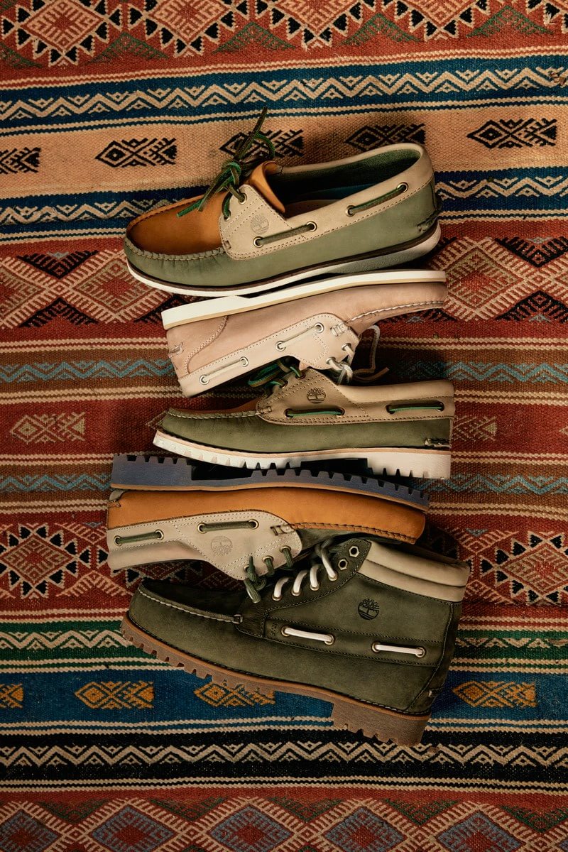 Timberland "Generation Boat" with 3-Eye Lug Handsewn & Noreen 3-Eye Lug Handsewn Boat Shoes