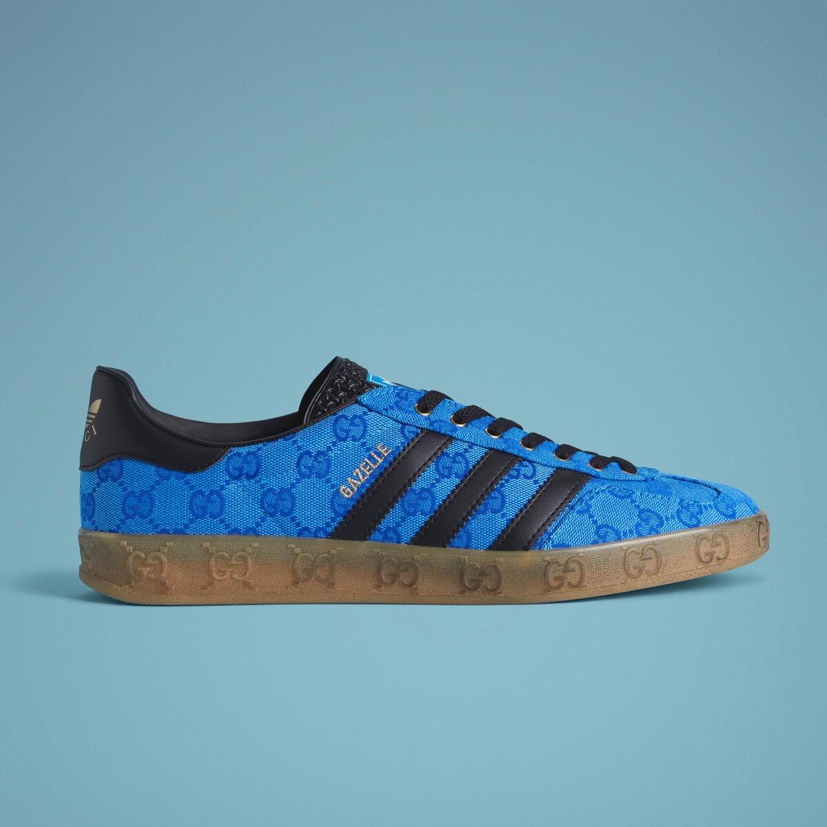 adidas Originals x Gucci Gazelle - Blue / Core Black / Blue - IE2265