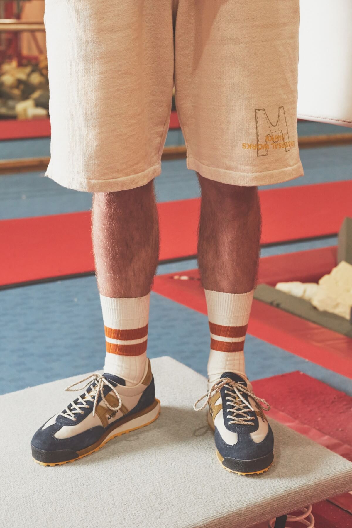 Karhu x Universal Works Trampas - Navy Blazer / Fennel Seed - F840001