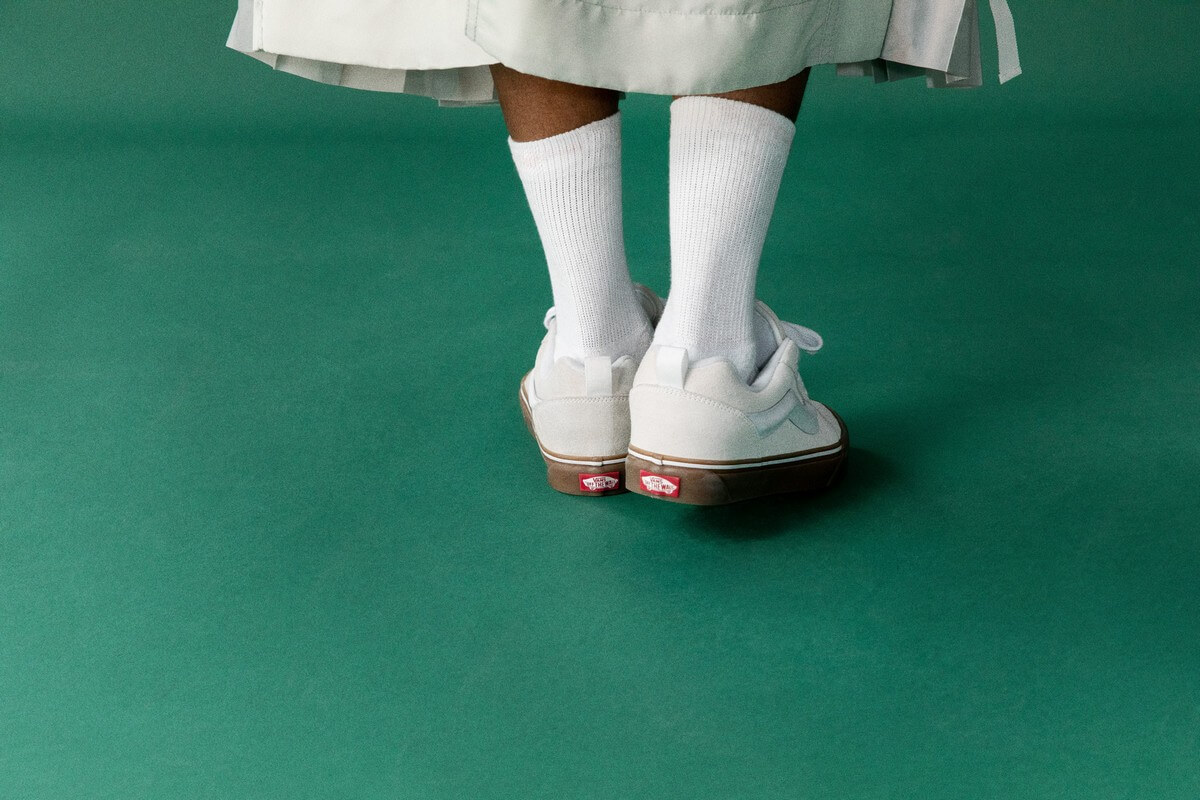 Vans Kun Skool - White/Gum
