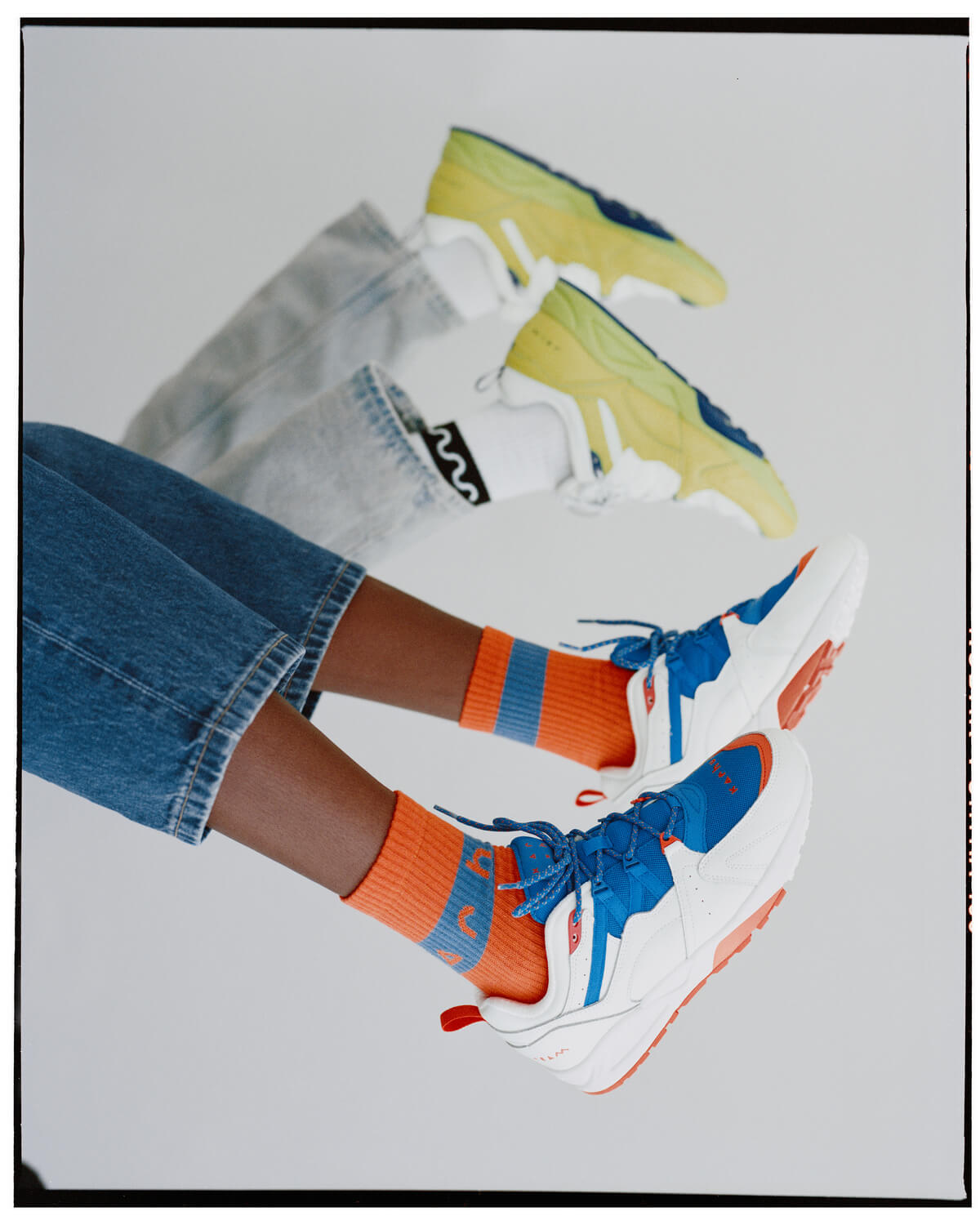 Karhu x SSSU by Sasu Kauppi Fusion 2.0 Bright Sun Glare / Bright White & White / Ibiza Blue