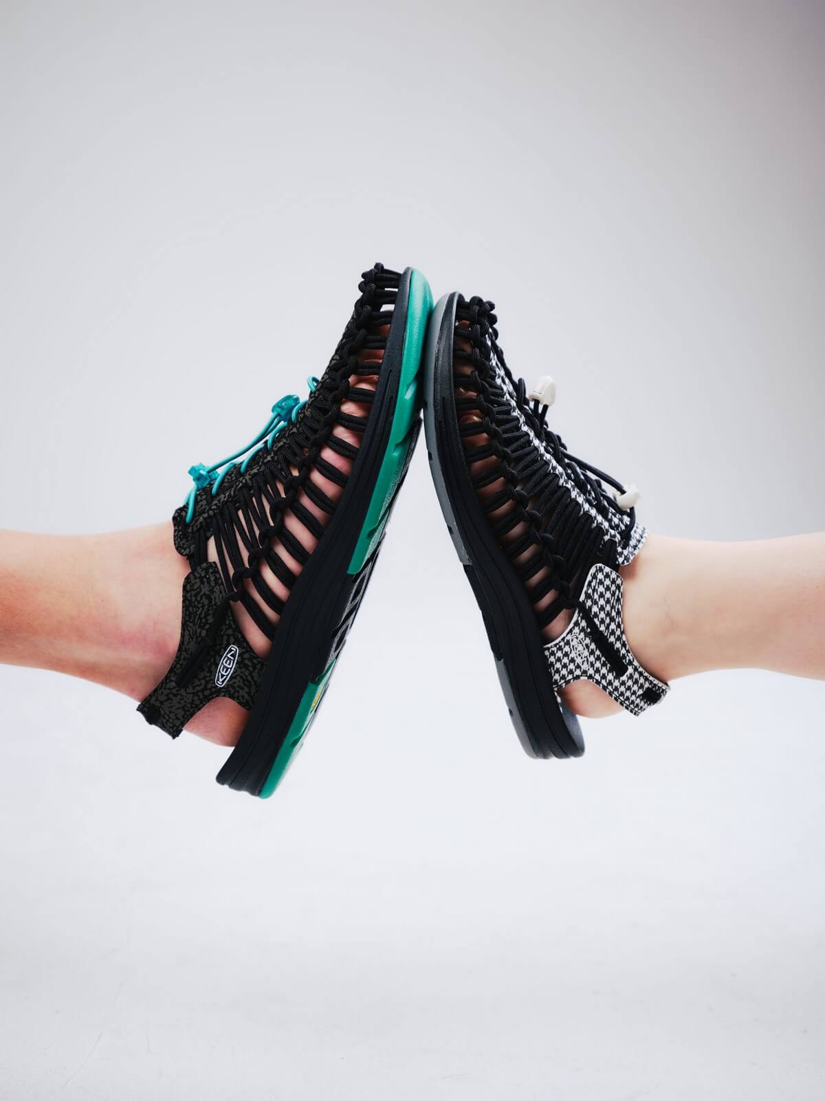 KEEN x atmos UNEEK Sandal „Jade Remix“ & „Chidorigoshi“