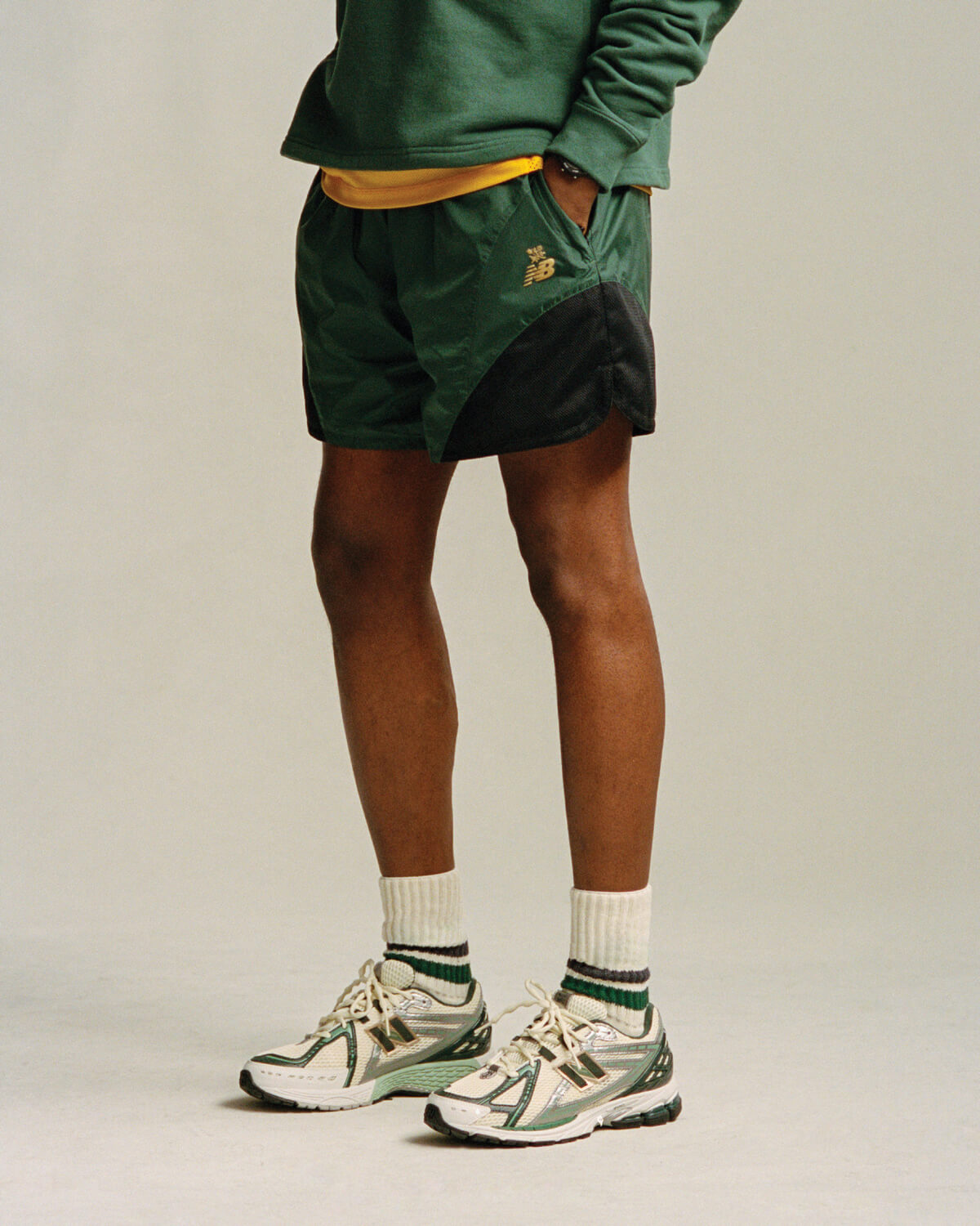 New Balance x Aimé Leon Dore 1906R - Sea Salt / Green / Silver - M1906RL1
