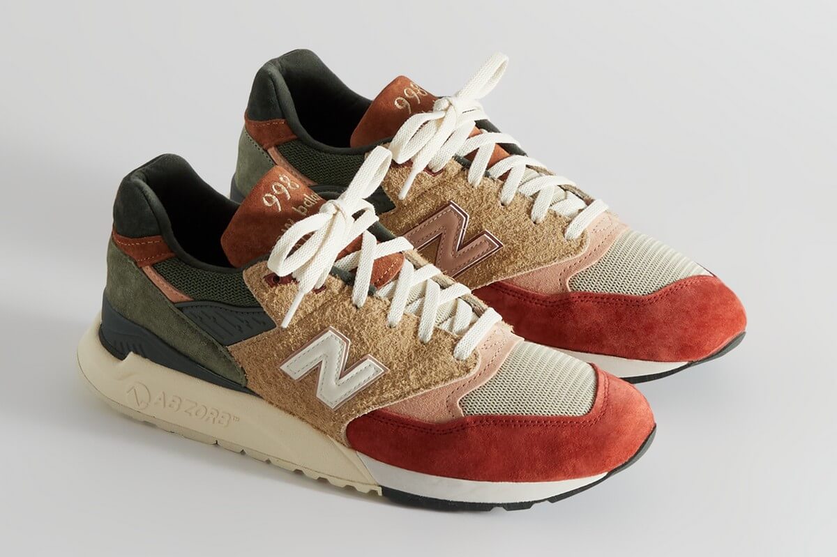 New Balance x Ronnie Fieg (Kith) x Frank Lloyd Wright Foundation "Broadacre City" - Beige/Chutney - U998KH1