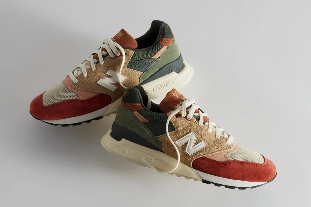 New Balance x Ronnie Fieg (Kith) x Frank Lloyd Wright Foundation "Broadacre City" - Beige/Chutney - U998KH1