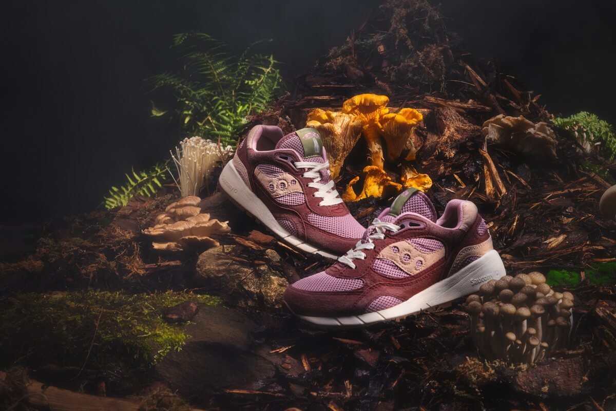 Saucony Originals Shadow 6000 Mushroom Pack - Burgundy - S70747-2