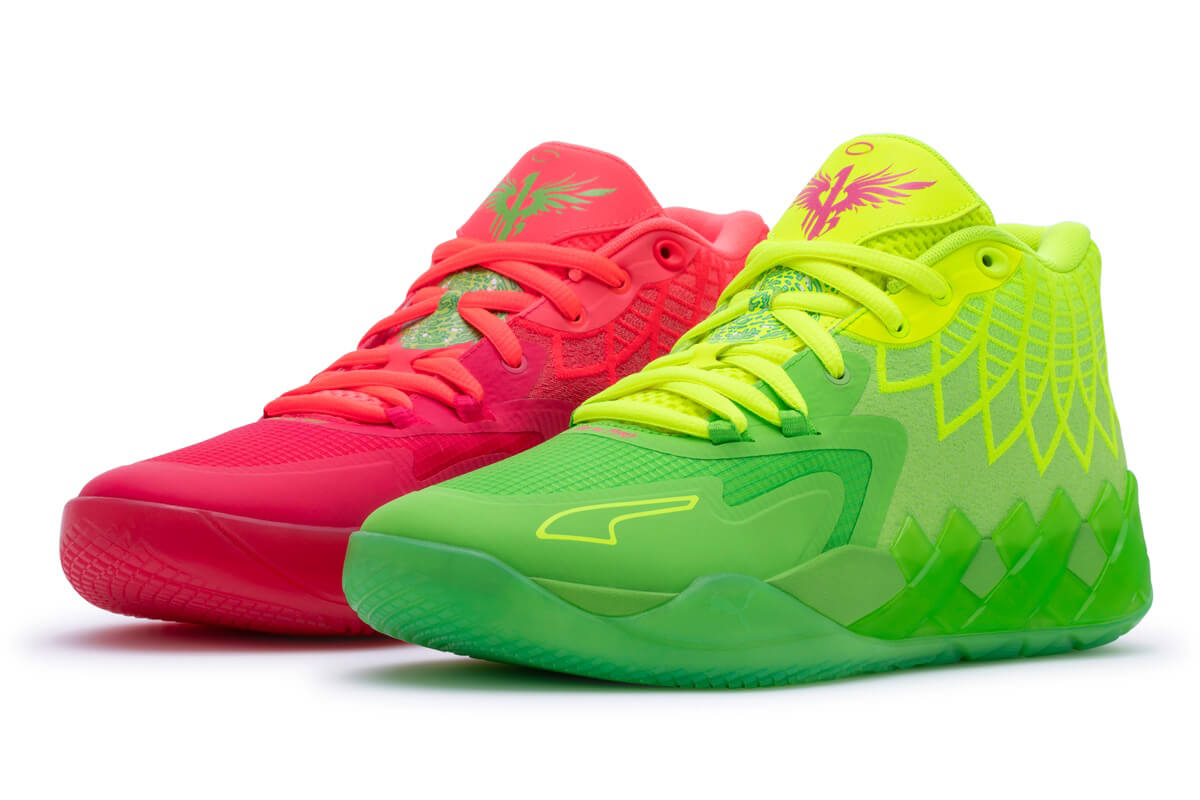 Puma LaMelo Ball MB.01 "Rick and Morty" - Red/Green - 376682-01