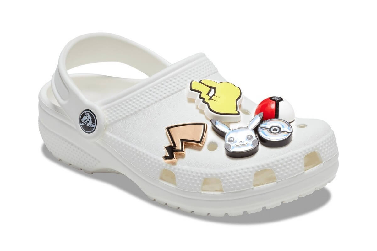 Crocs w/ Pokemon Jibbitz Pack