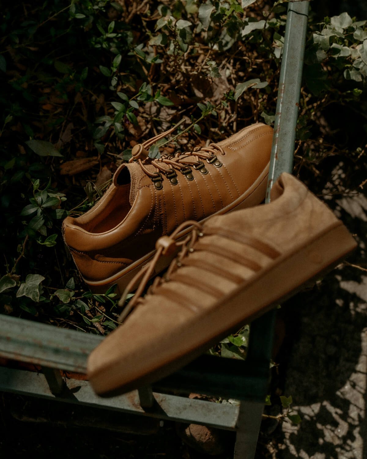 K-Swiss x Engineered Garments Classic GT - Chipmunk / Regular Gum / Dark Gum - 08728-216-M