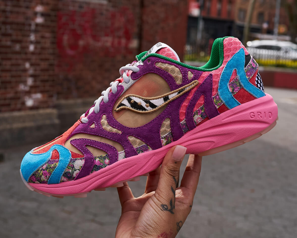 Saucony Originals x Jae Tips Grid Azura 2000 "Remember Who Fronted" - Multi/Multi - S70795-1