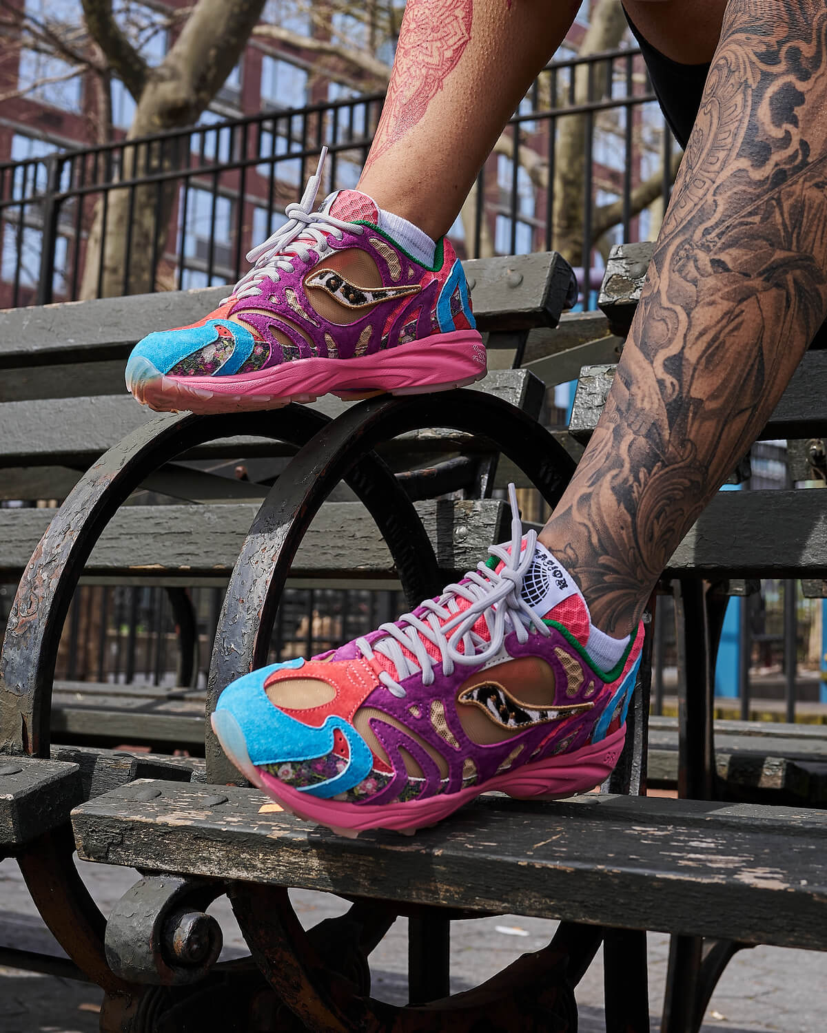Saucony Originals x Jae Tips Grid Azura 2000 "Remember Who Fronted" - Multi/Multi - S70795-1