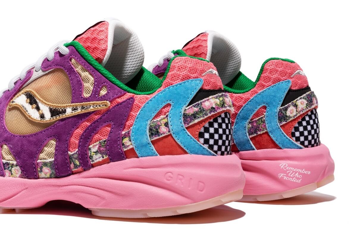 Saucony Originals x Jae Tips Grid Azura 2000 "Remember Who Fronted" - Multi/Multi - S70795-1