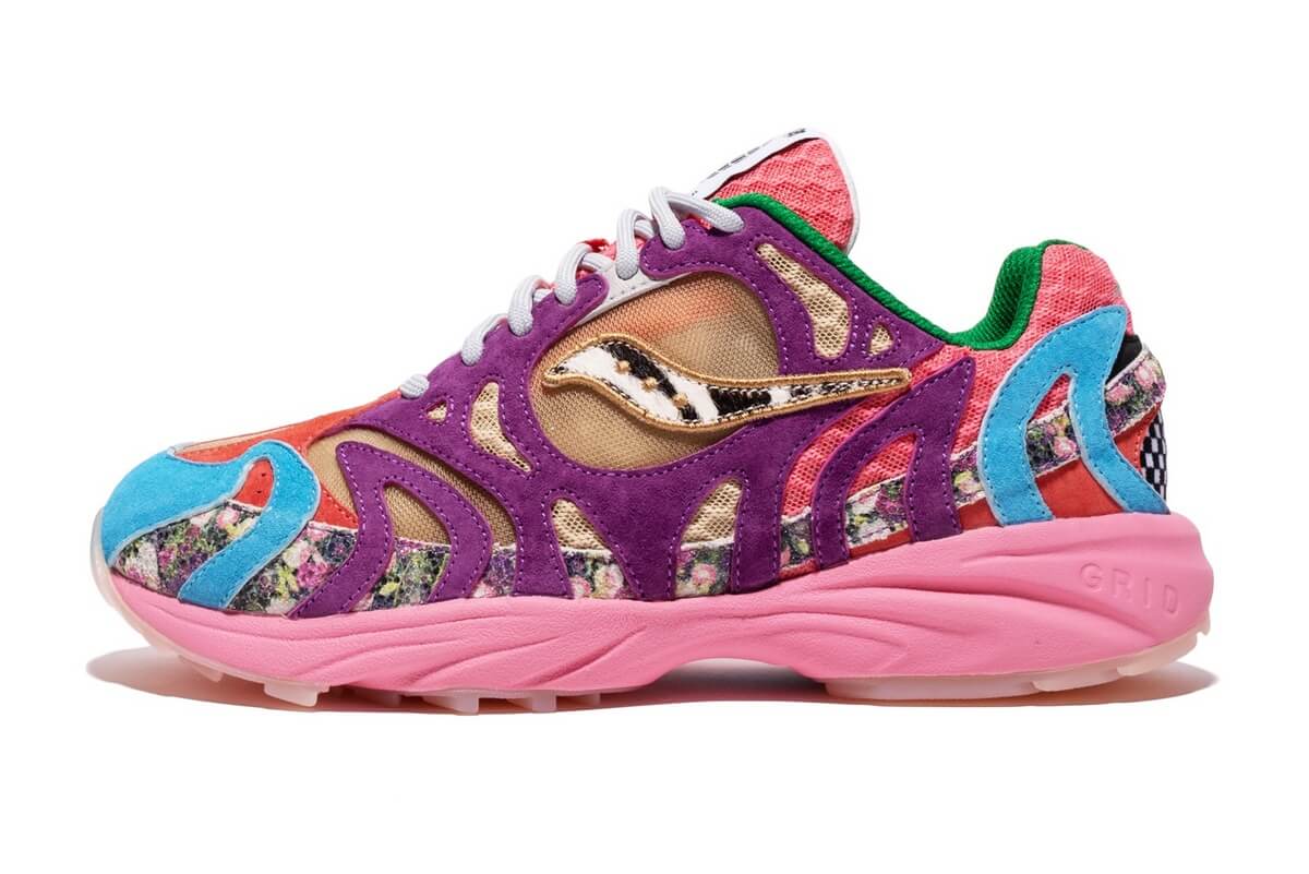 Saucony Originals x Jae Tips Grid Azura 2000 "Remember Who Fronted" - Multi/Multi - S70795-1
