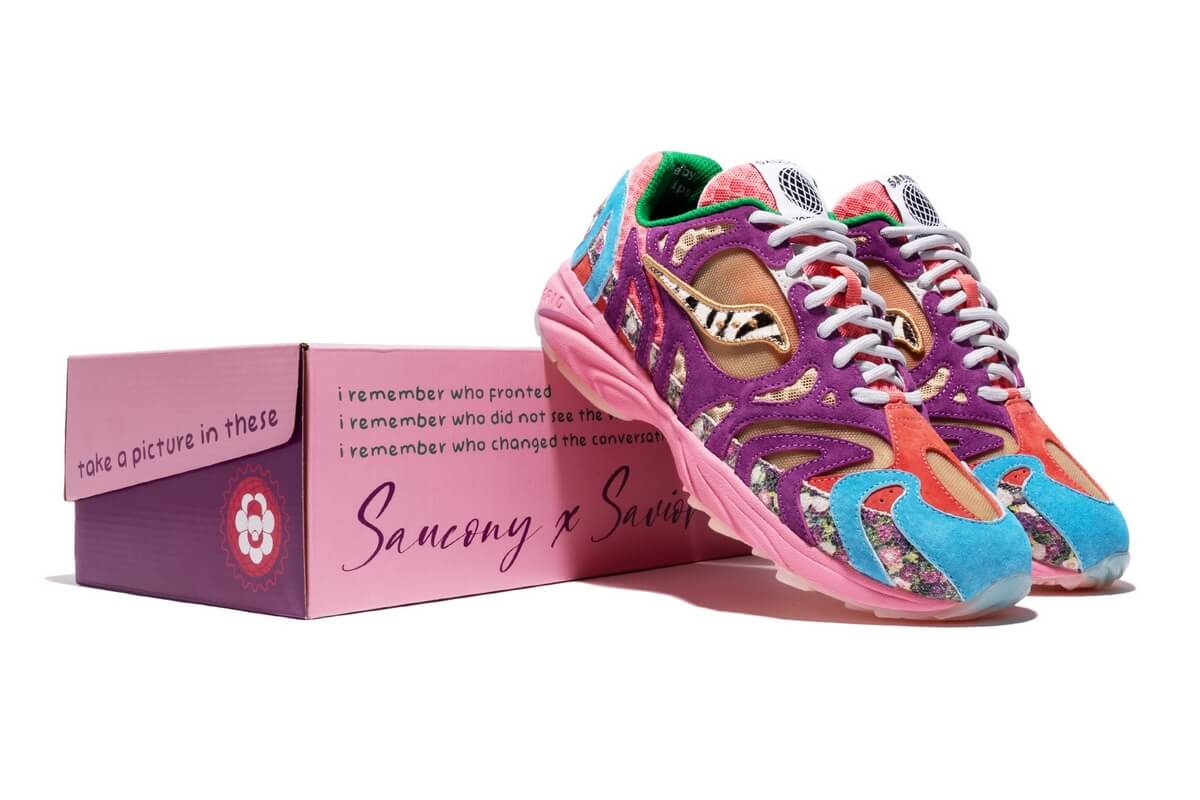 Saucony Originals x Jae Tips Grid Azura 2000 "Remember Who Fronted" - Multi/Multi - S70795-1