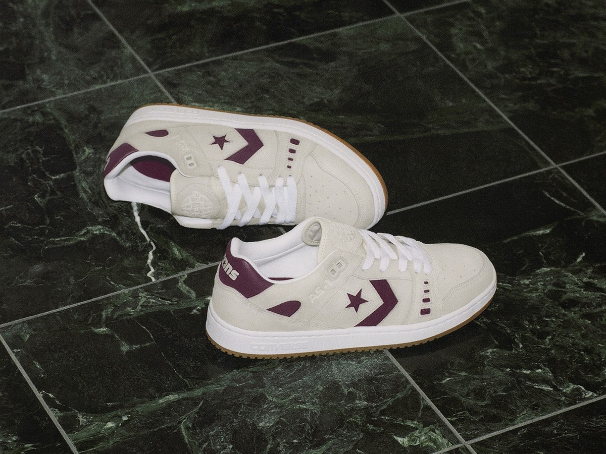 Converse CONS x Alexis Sablone AS-1 Pro - Egret/Dark Burgundy/Gum - A04145C