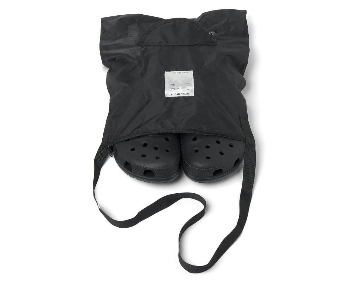 Crocs x Satisfy Classic Clog - Black / Black - 208552-001