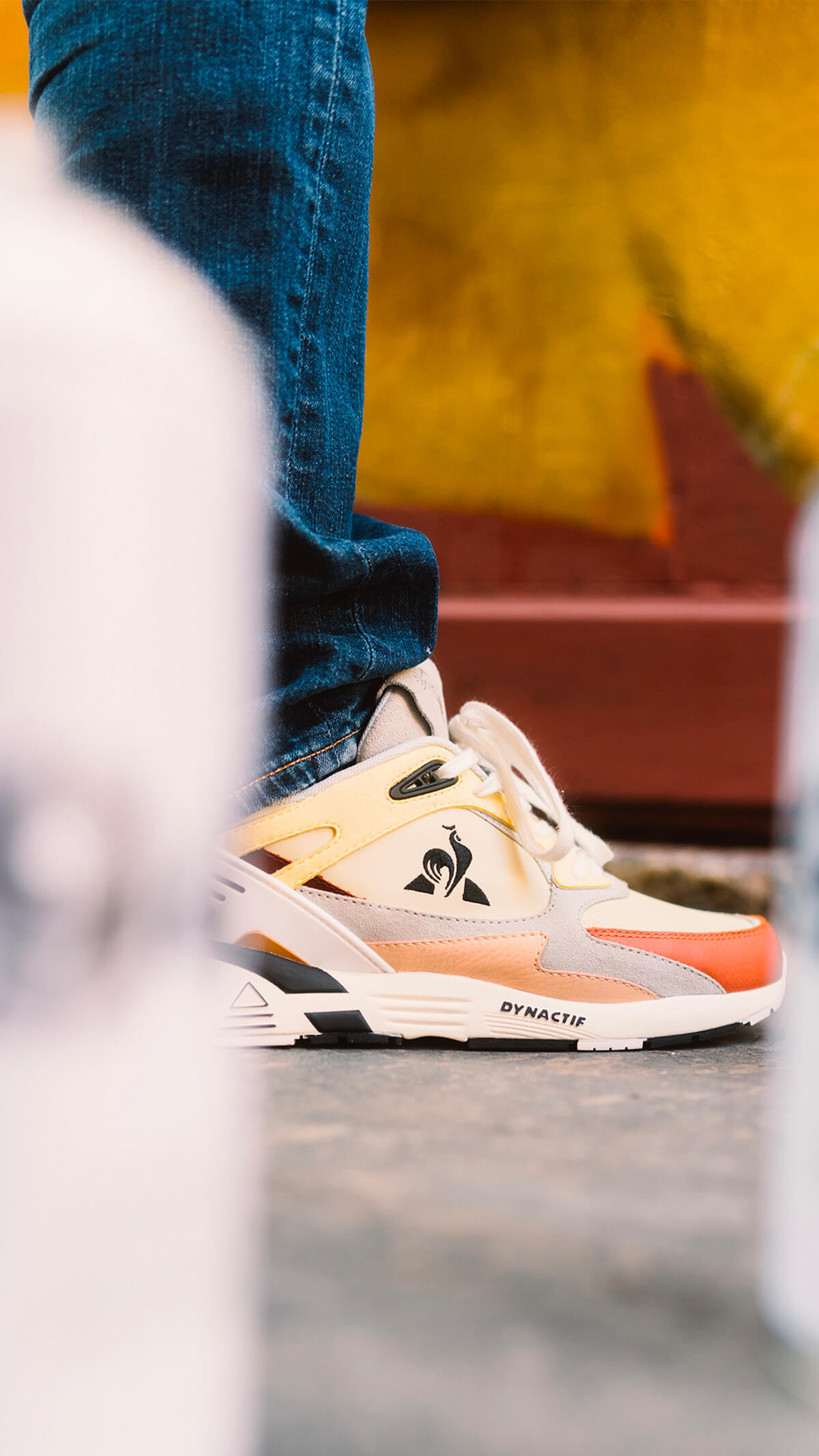 Le Coq Sportif x Shoez Gallery R1100 "Aux Pieds Des Pentes"