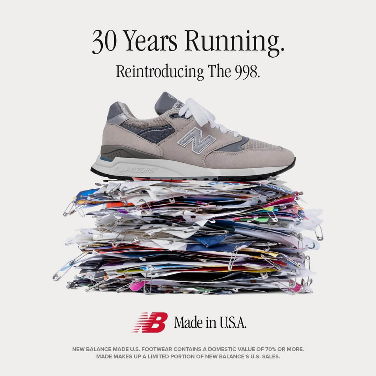 New Balance U998GR "30th Anniversary"