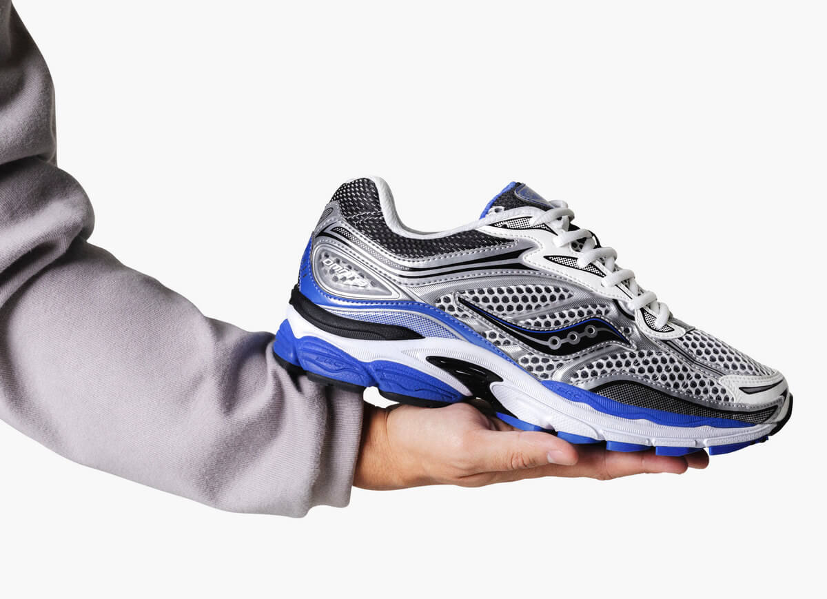 Saucony Originals Progrid Omni 9 OG - Silver / Blue - S70739-2