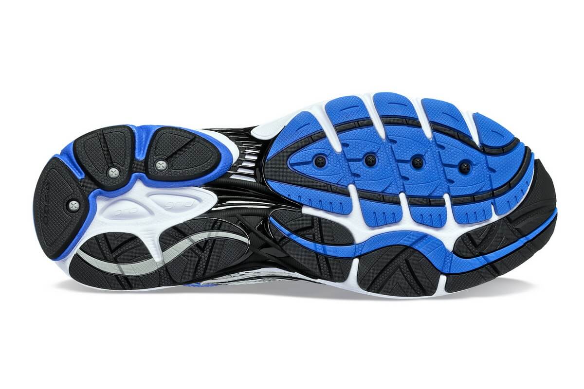 Saucony Progrid Omni 9 OG Silver / Red & Blue