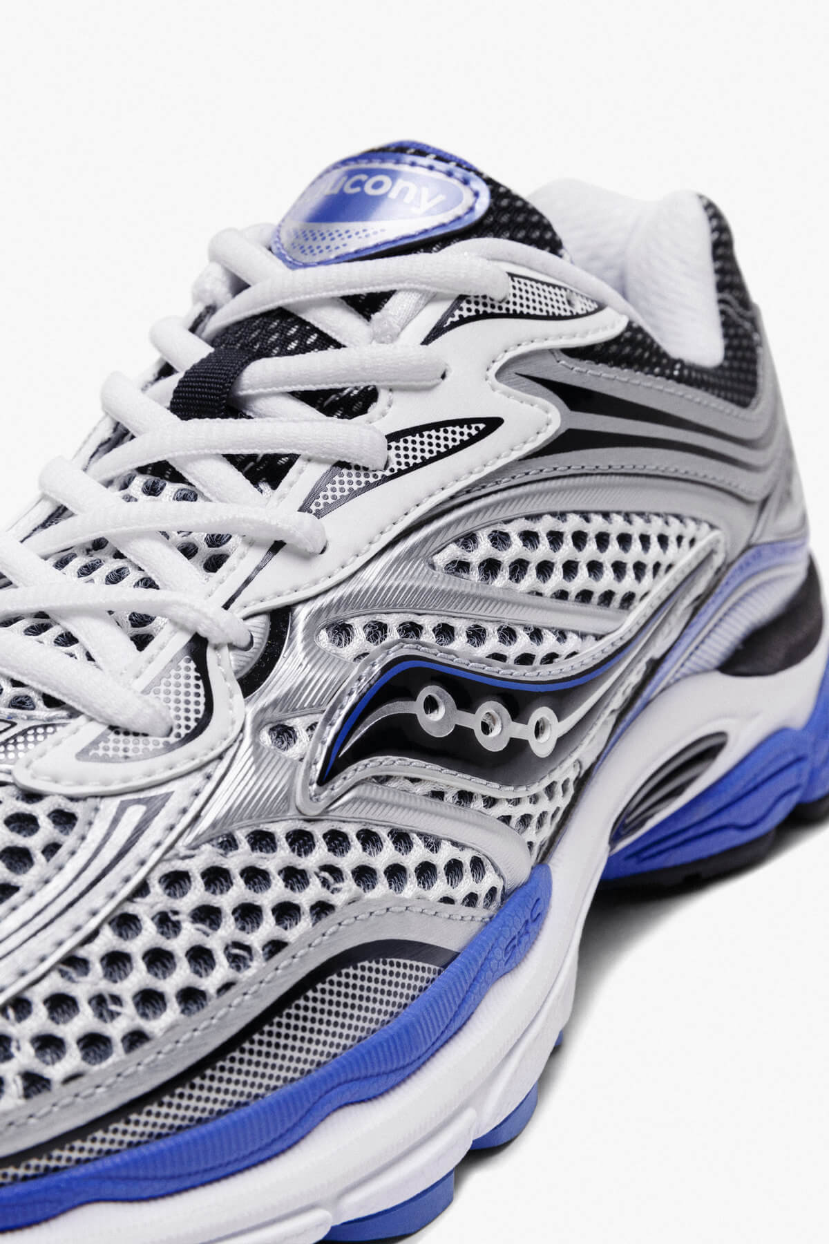 Saucony Progrid Omni 9 OG Silver / Red & Blue