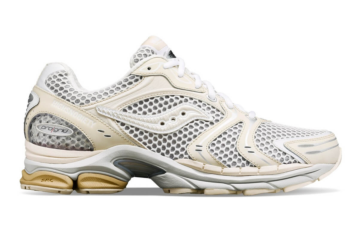 Saucony x Highsnobiety - Pro Grid Triumph 4 - Cream/White - S70821-1