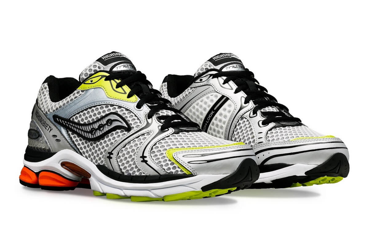 Saucony x Highsnobiety - Pro Grid Triumph 4 - Silver/Multi - S70821-2