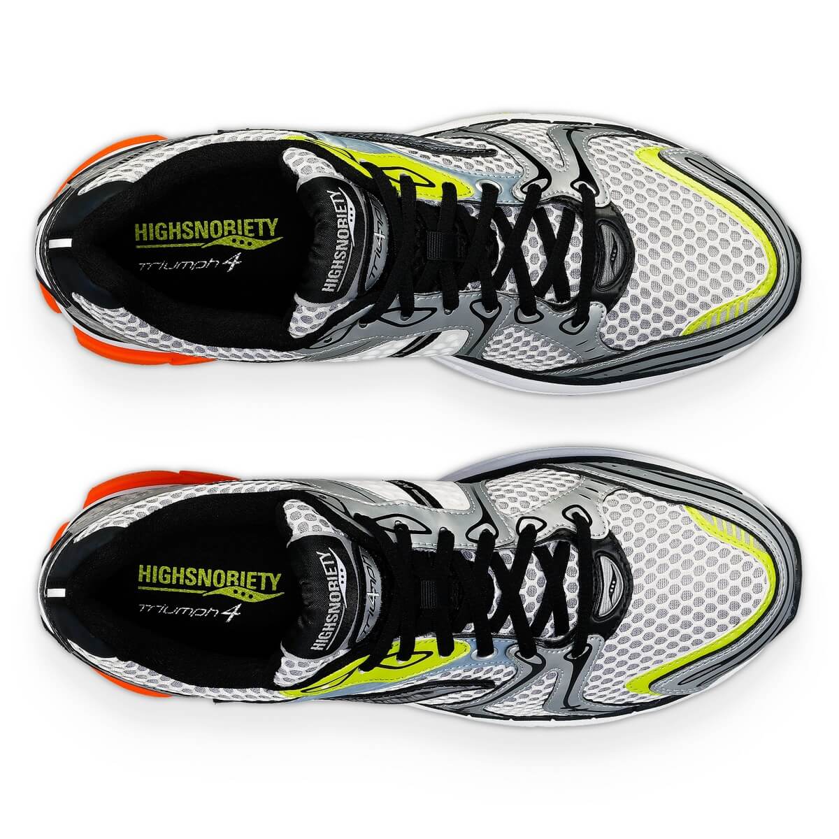 Saucony x Highsnobiety - Pro Grid Triumph 4 - Silver/Multi - S70821-2