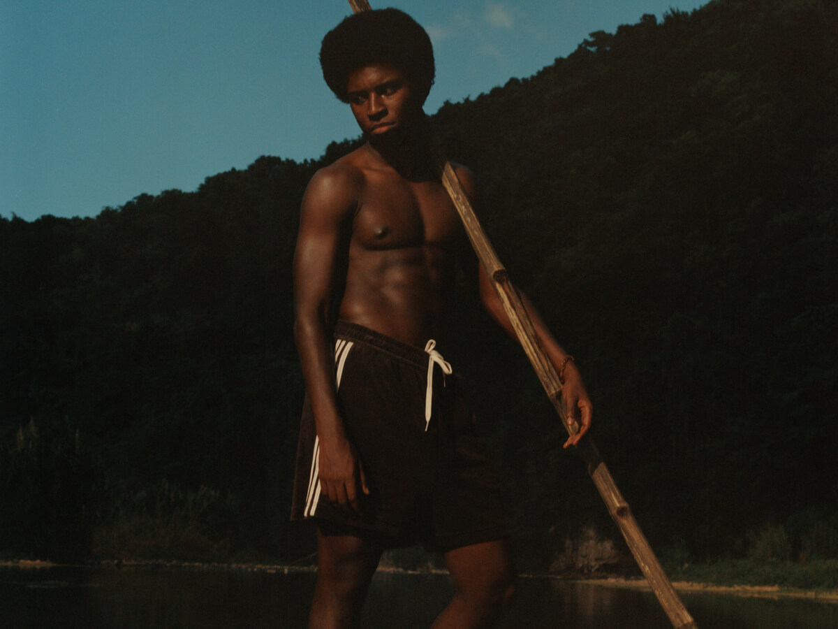 adidas Originals x Wales Bonner Towel Shorts - Dark Brown - IB3250