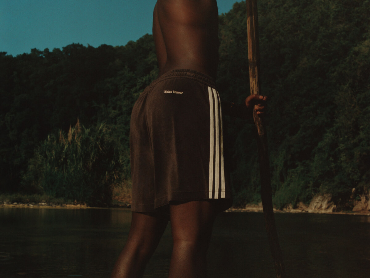adidas Originals x Wales Bonner Towel Shorts - Dark Brown - IB3250