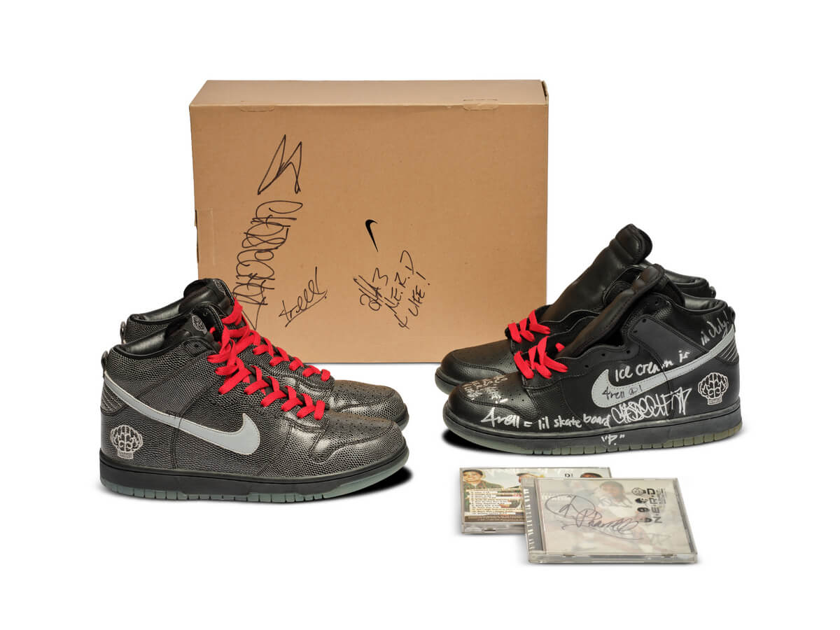 Nike x N.E.R.D Dunk High Sample and signed Version