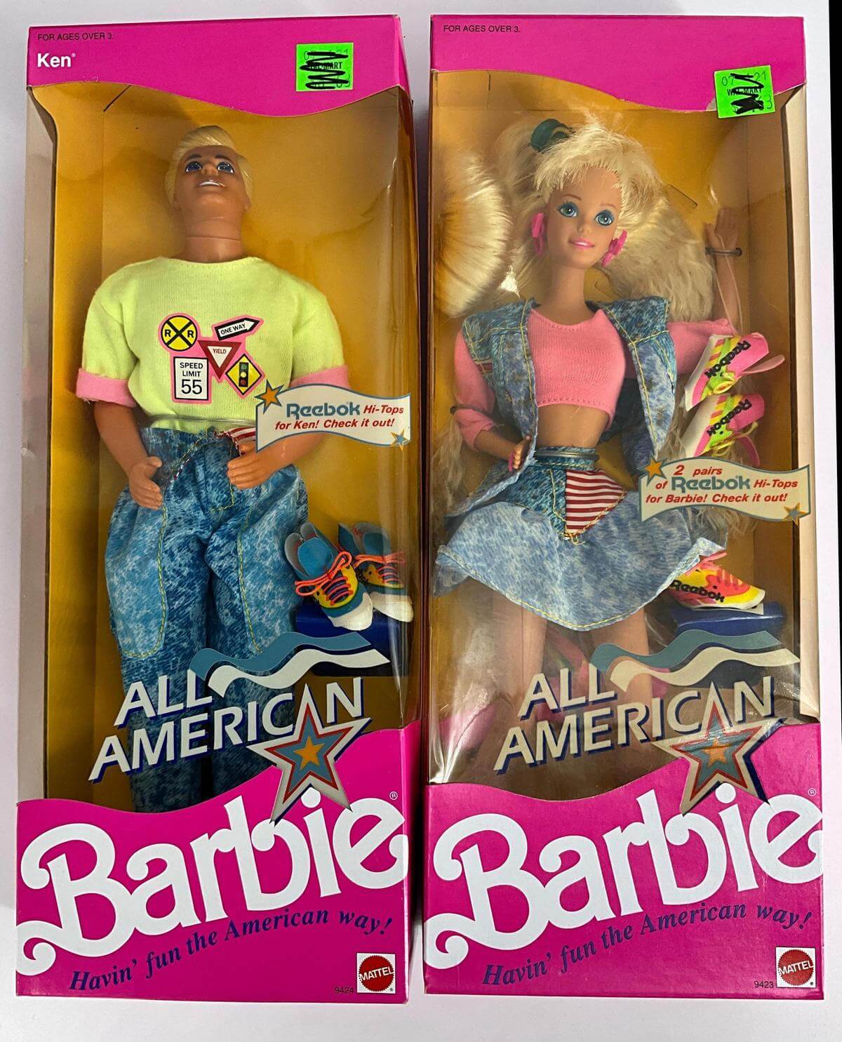 "Havin' fun the American way!" - Barbie & Ken "All American" Edition