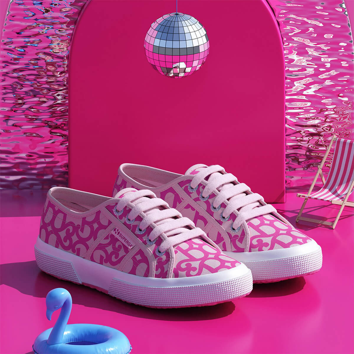 Superga x Barbie 2750 "Denim Print"