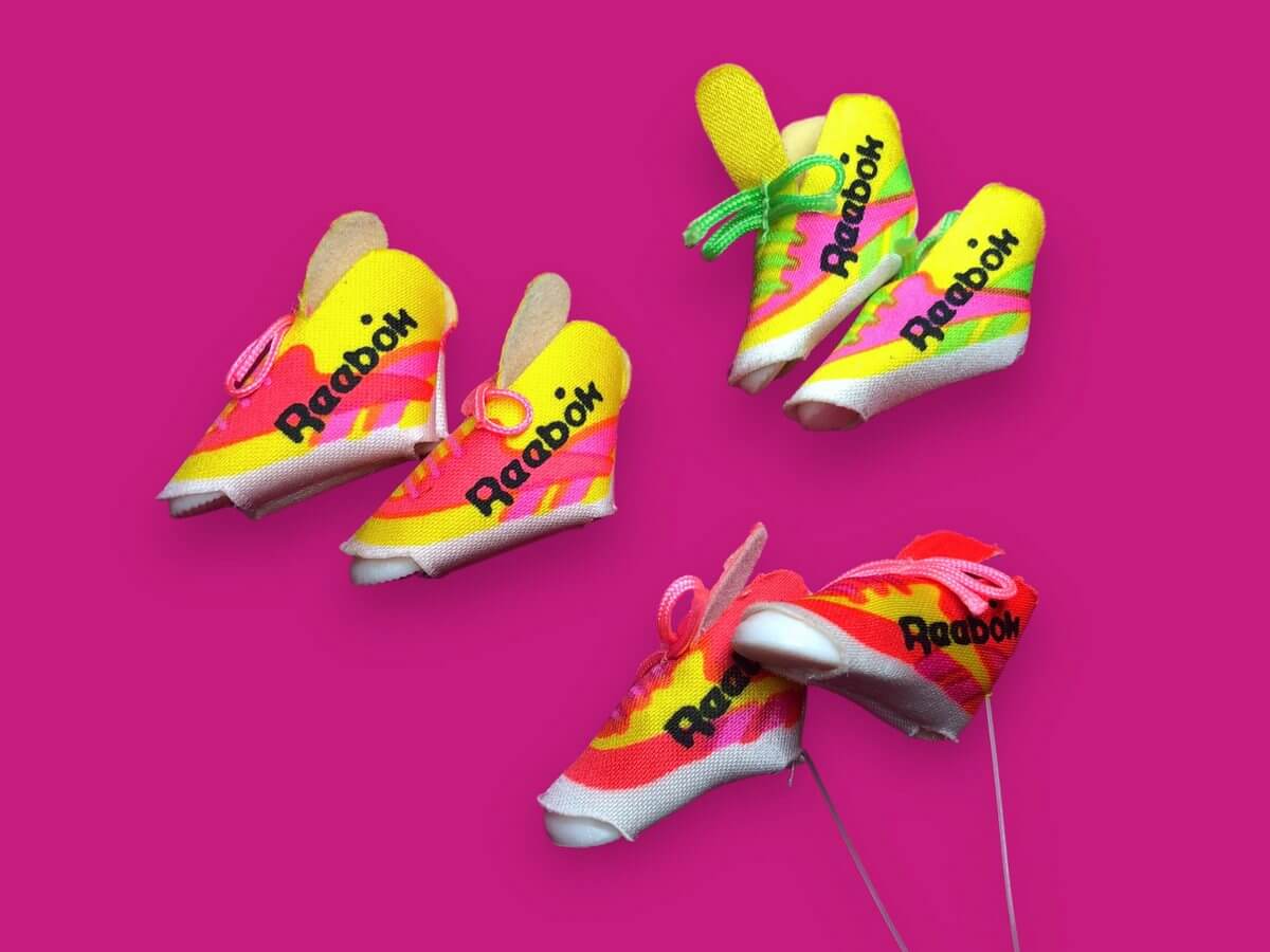 Barbie Reebok Miniature Sneaker
