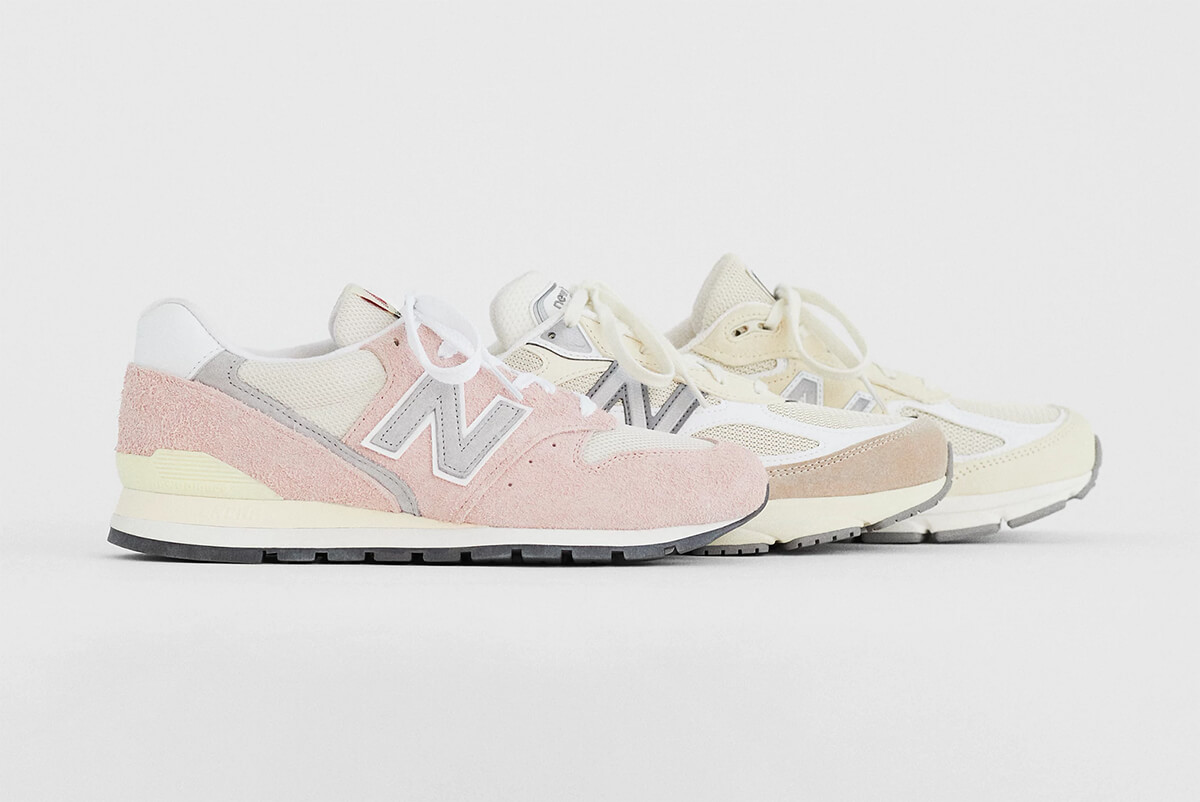 New Balance - Made in USA - U996TA (Pink Haze), U990TE4 (Limestone/White) & U990SS6 (Mindful Grey/Bone)