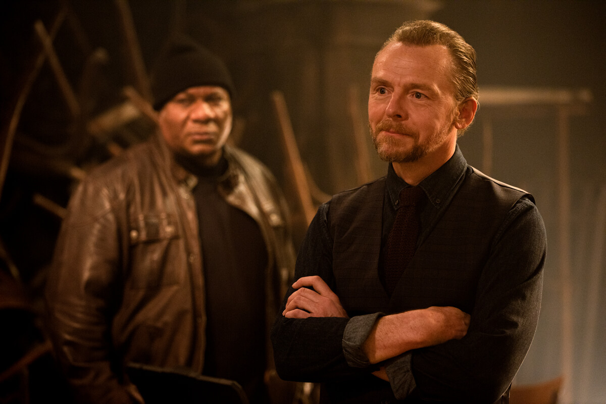 Simon Pegg and Ving Rhames  in Mission: Impossible Dead Reckoning Part One