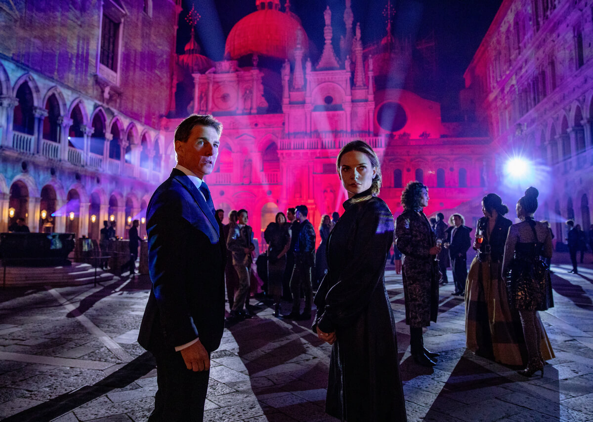 Tom Cruise and Rebecca Ferguson in Mission: Impossible Dead Reckoning - Part One