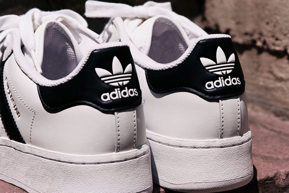 adidas Originals Superstar XLG - Cloud White/Core Black - IF3001