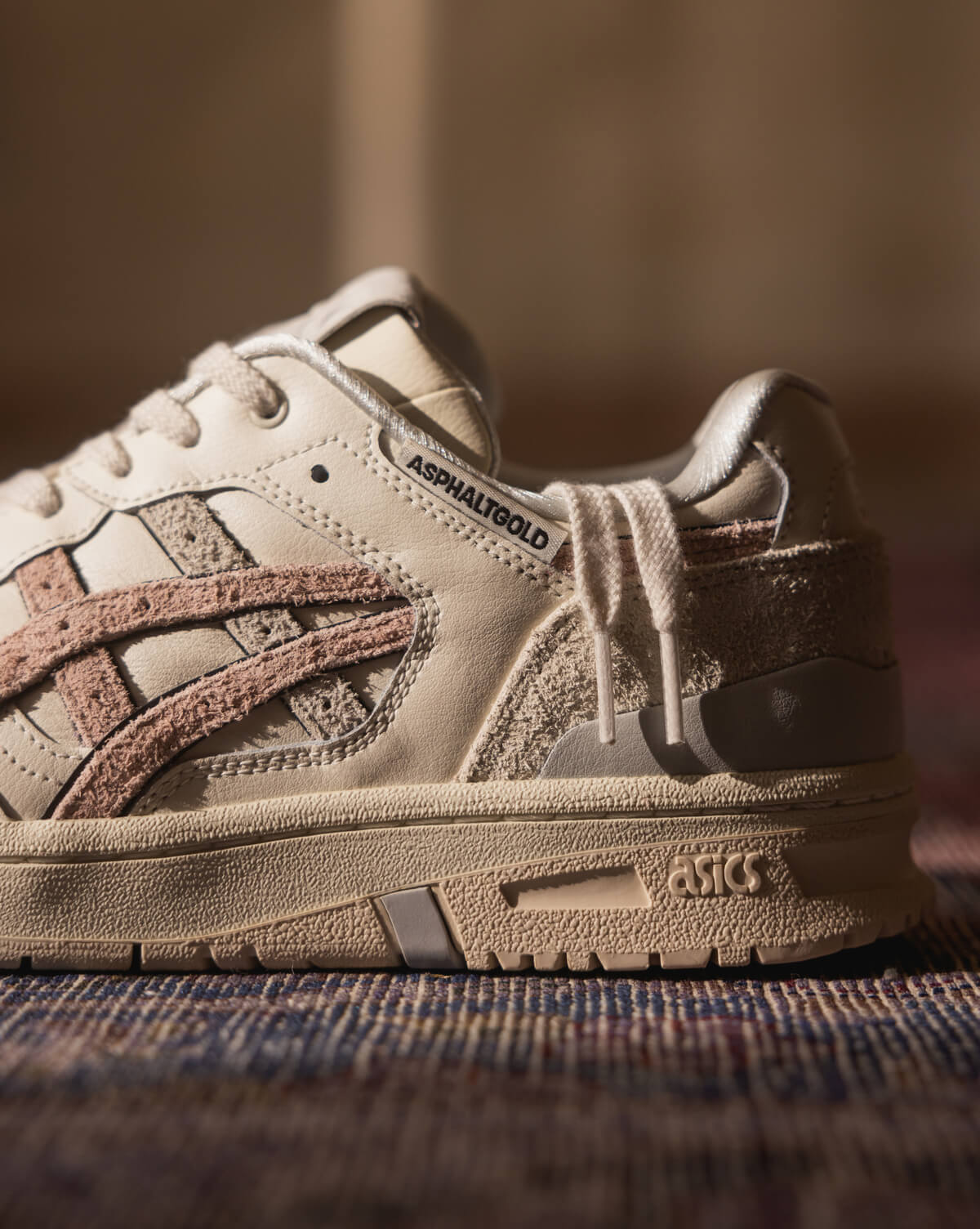 ASICS SportStyle x Asphaltgold EX89 "Impromptu" - Cream/Ginger Peach - 1203A326-100